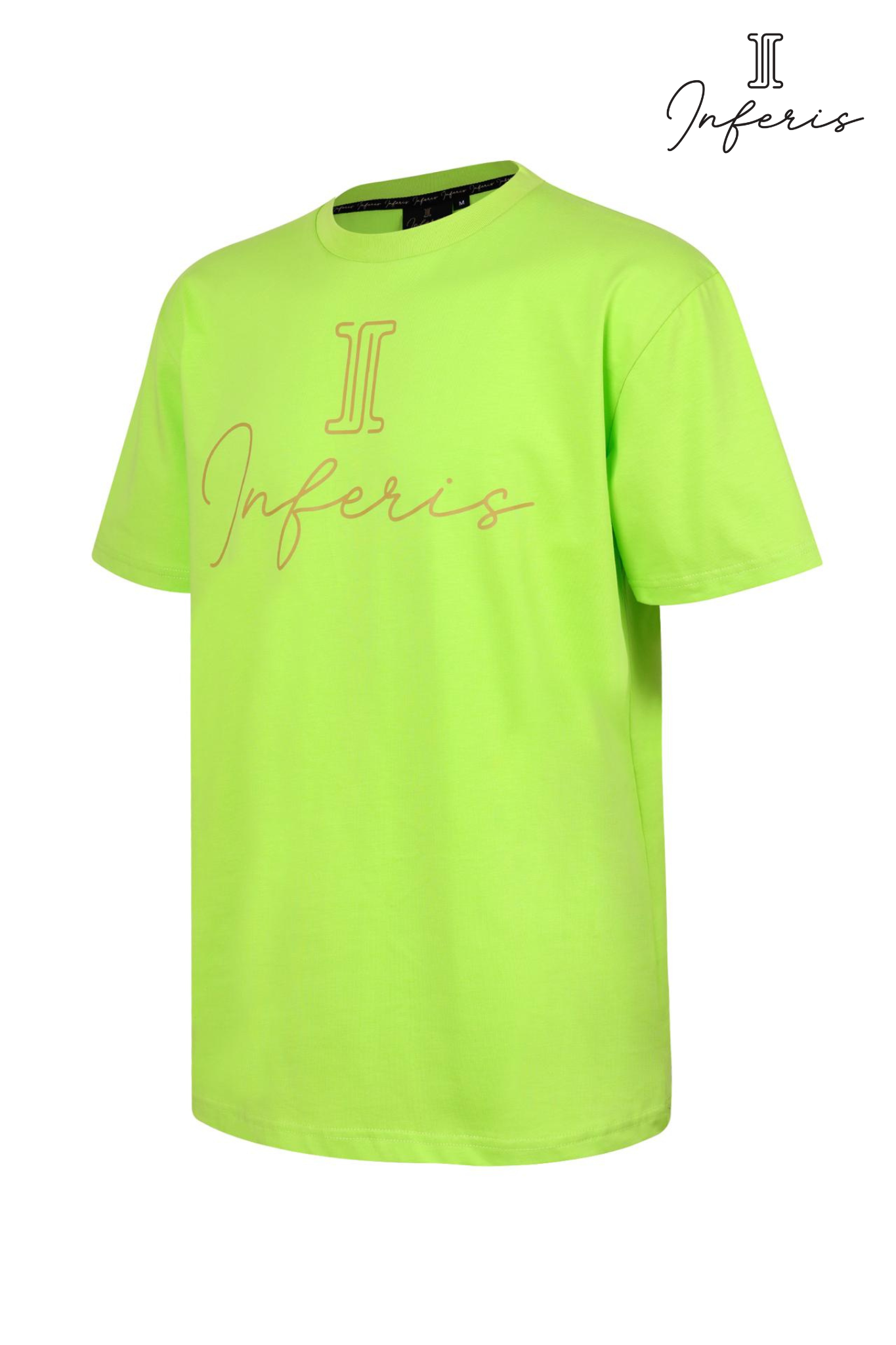 Inferis-Dominion-Tee-Lime-Productfoto-Schuinvoor.png