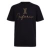 Inferis Dominion Tee Zwart Productfoto Vooraanzicht