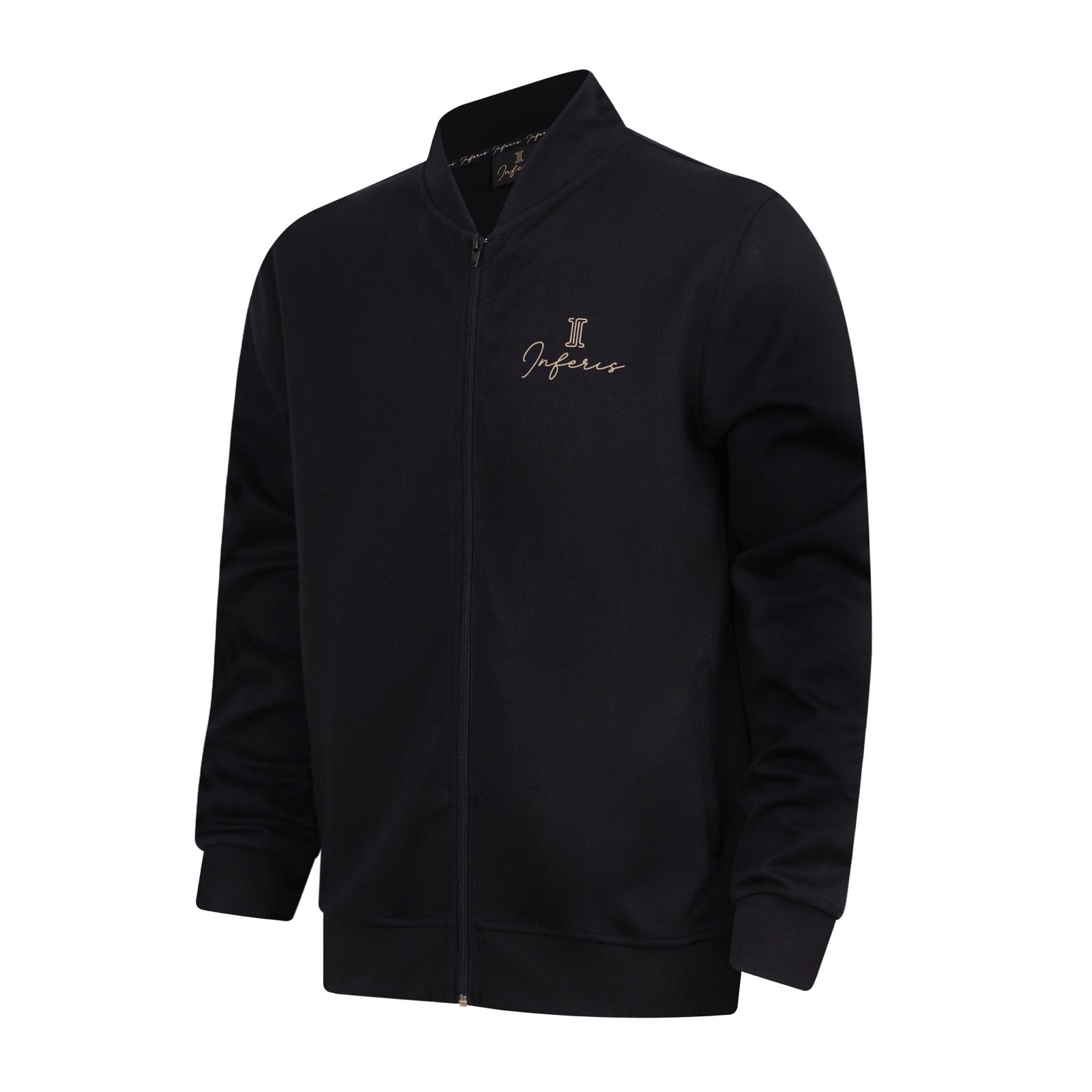Inferis Obsidian Zip-Up Productfoto Schuinvoor