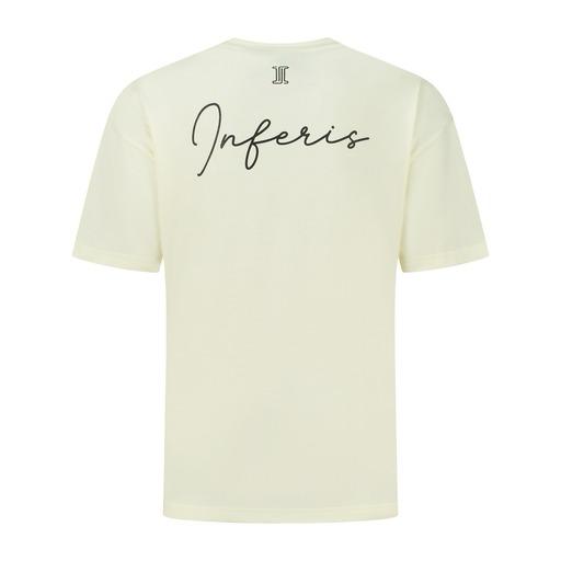 Inferis Sirocco Tee Beige Productfoto Achteraanzicht