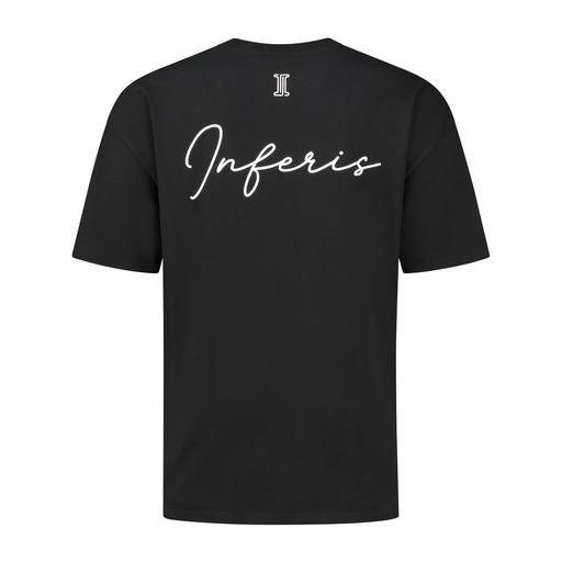 Inferis Sirocco Tee Zwart Productfoto Achteraanzicht
