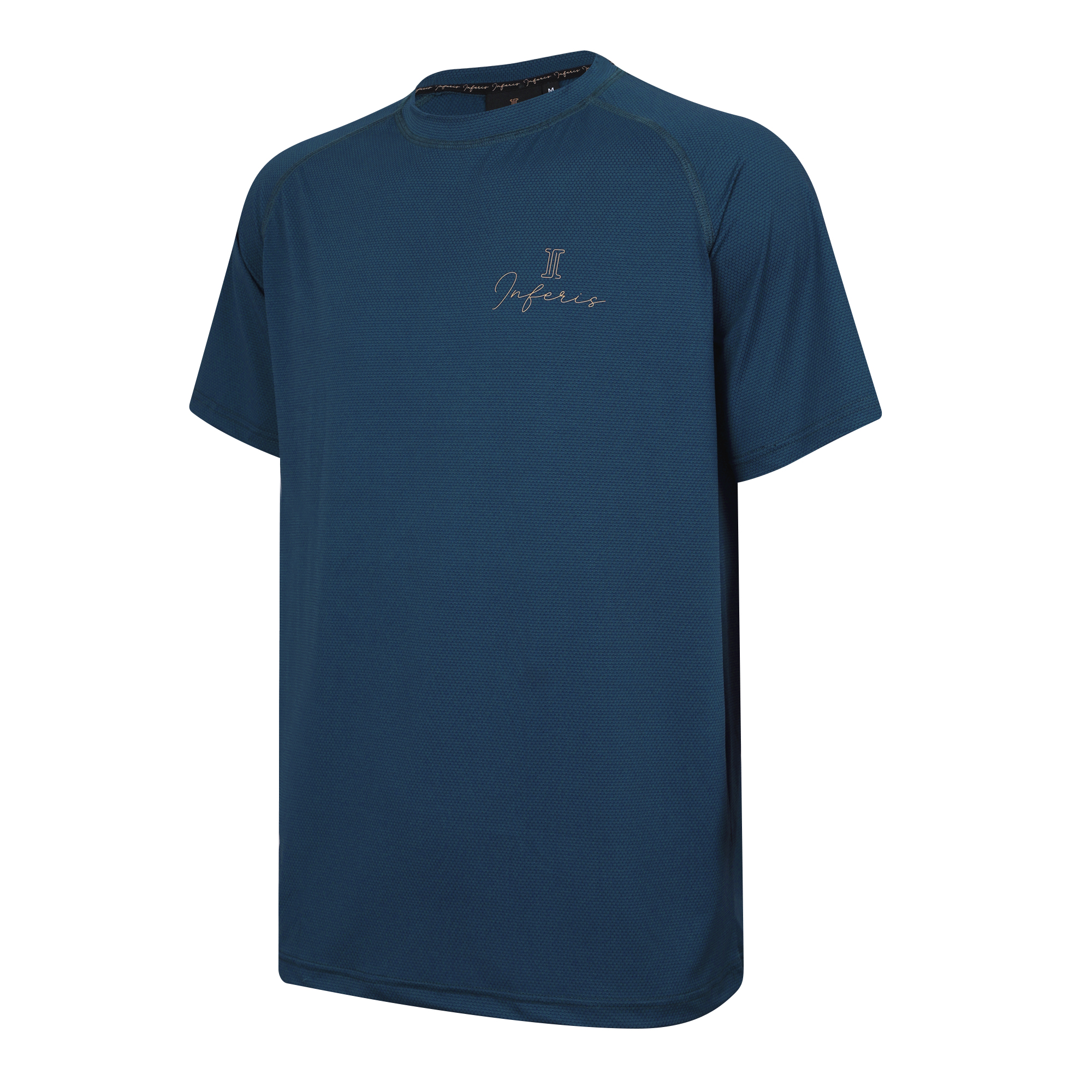 Inferis_T-Shirt Turquoise # Side