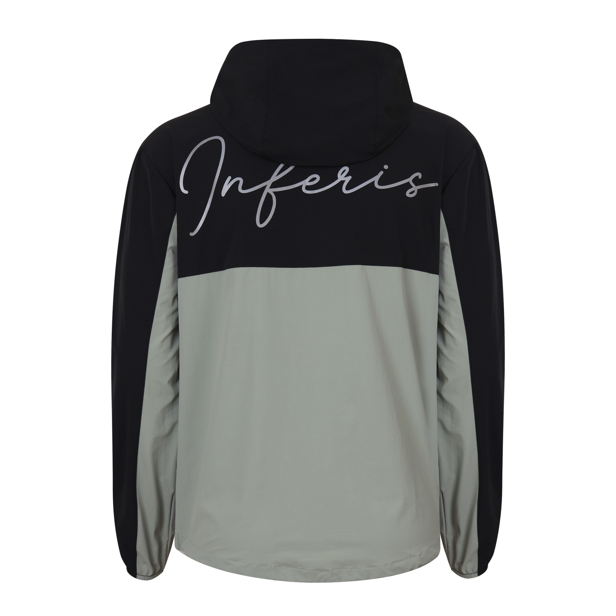 Inferis Aegis Windbreaker Grijs Achterkant