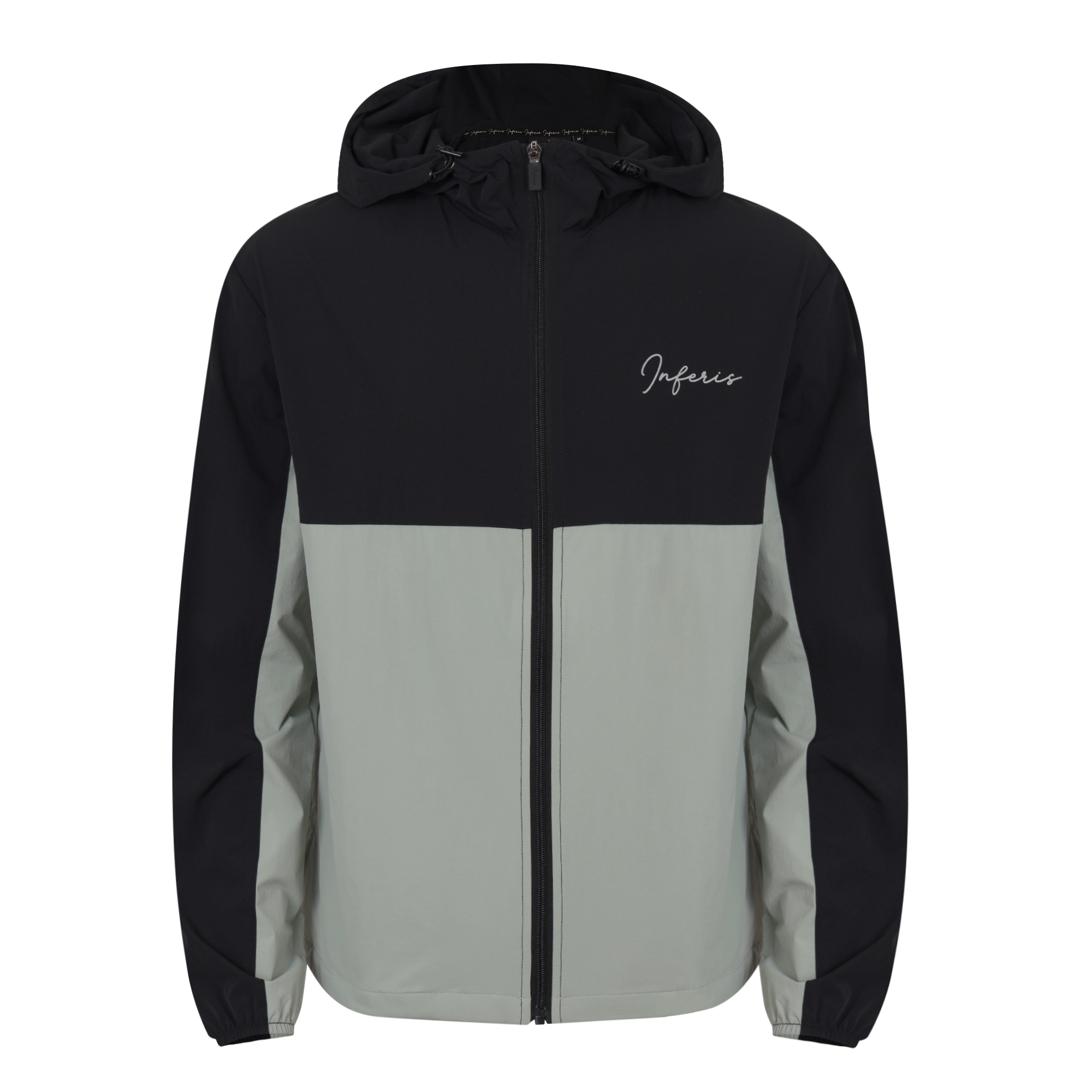 Inferis Aegis Windbreaker Grijs Voorkant