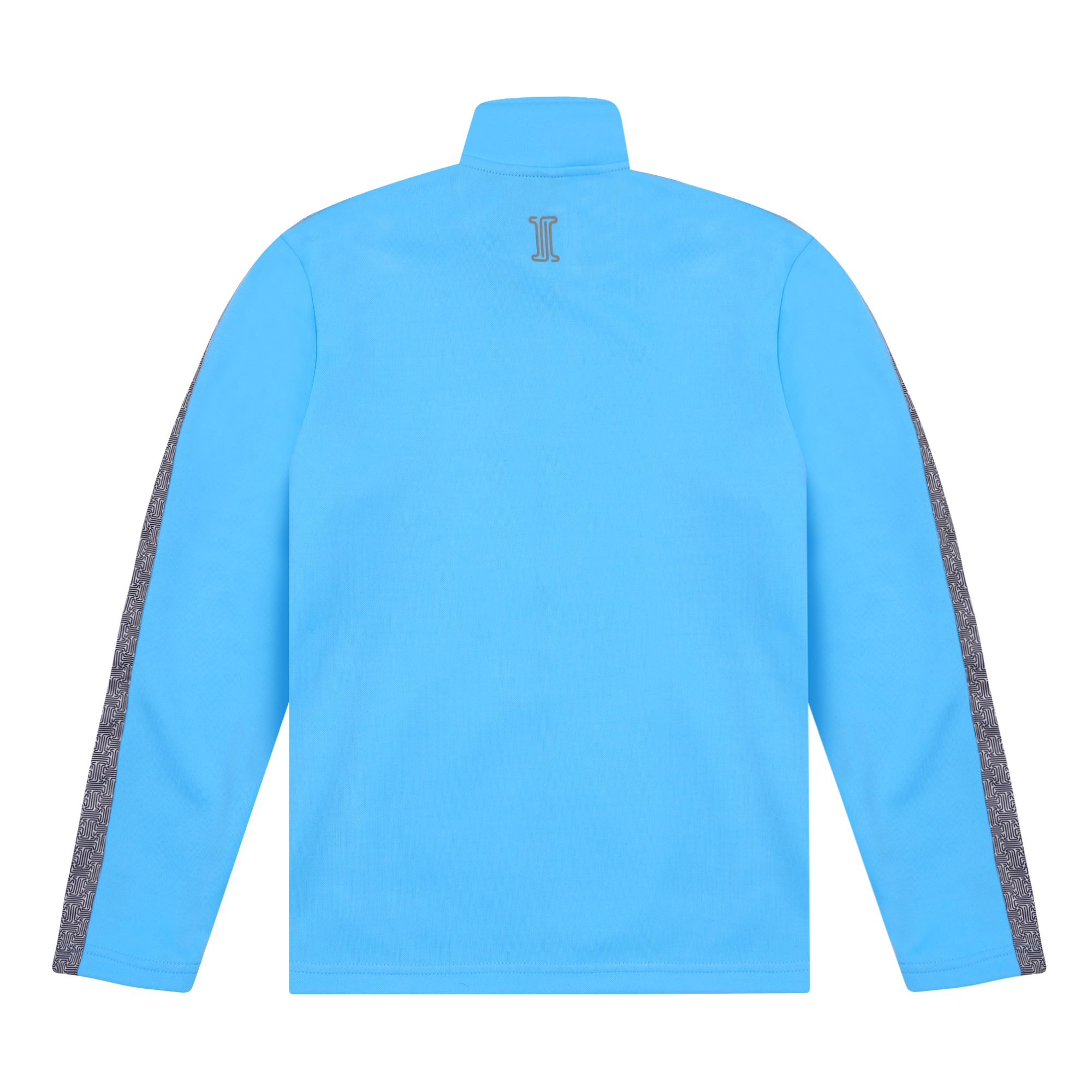 Inferis Apex Track Jacket Enfants Productfoto Blauw Achteraanzicht