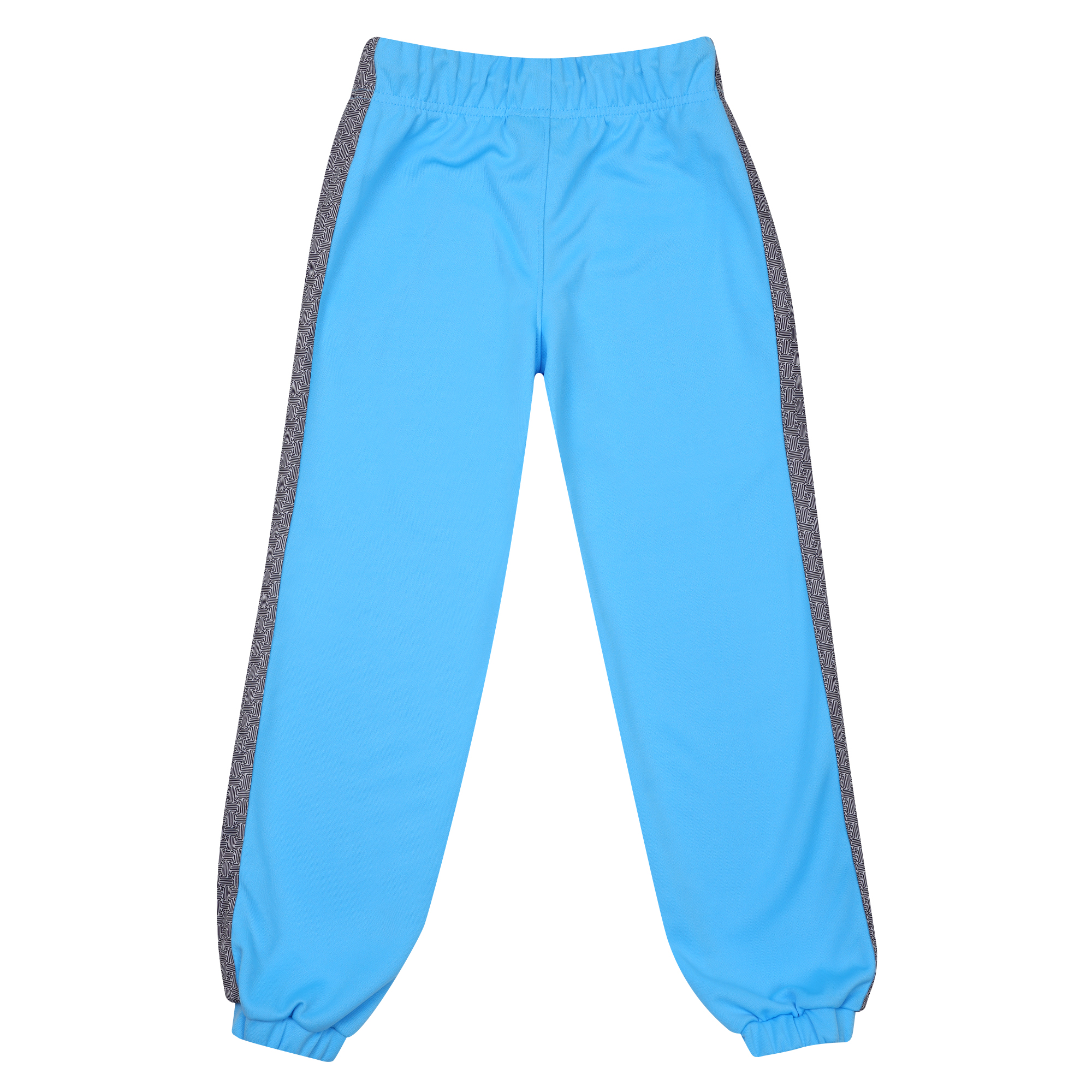 Inferis Axis Track Pants Enfants Blauw Productfoto Achteraanzicht
