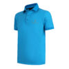 Inferis Distinction Polo Blauw Productfoto Schuinvooraanzicht