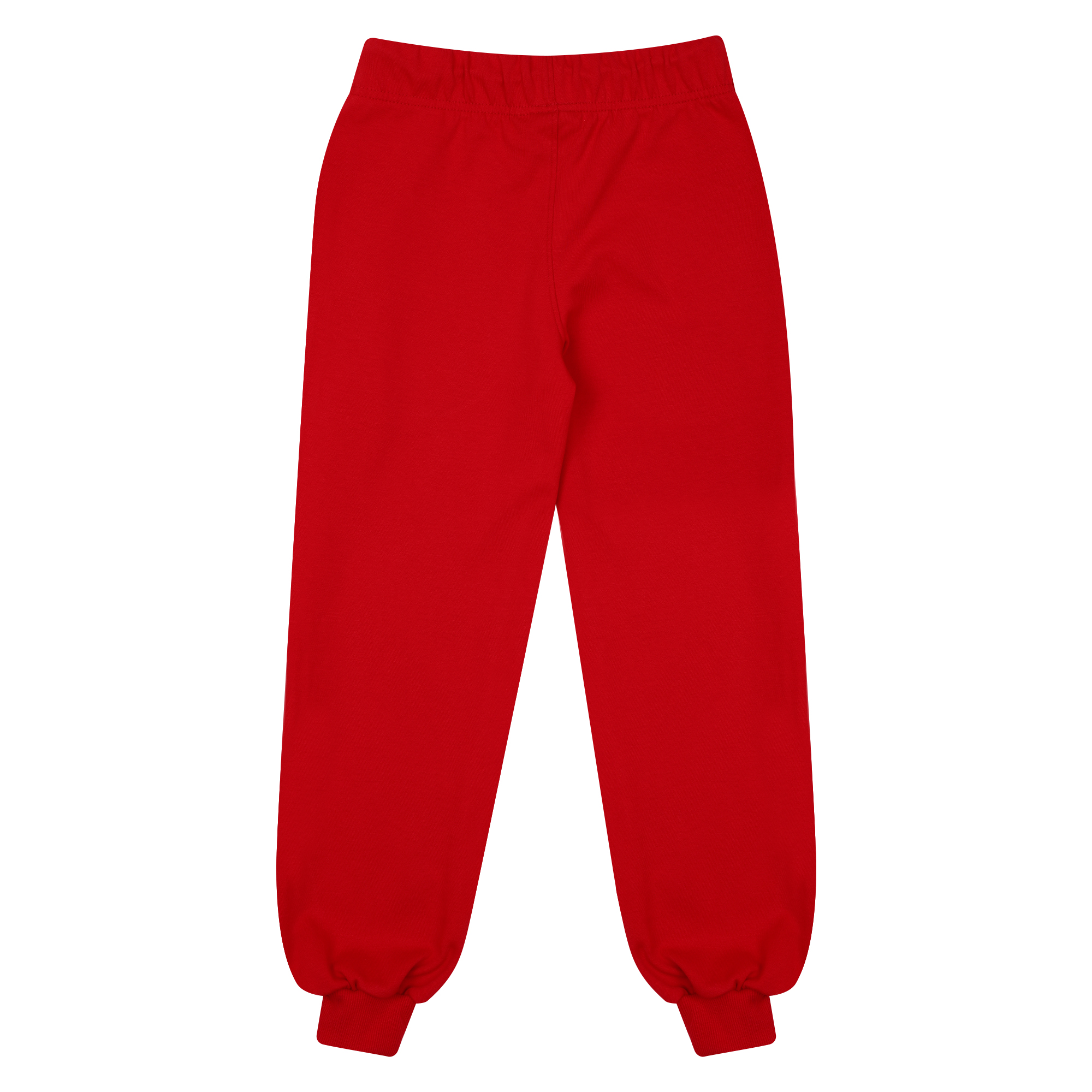 Inferis Obsidian Joggers Enfants Rood Productfoto Achteraanzicht