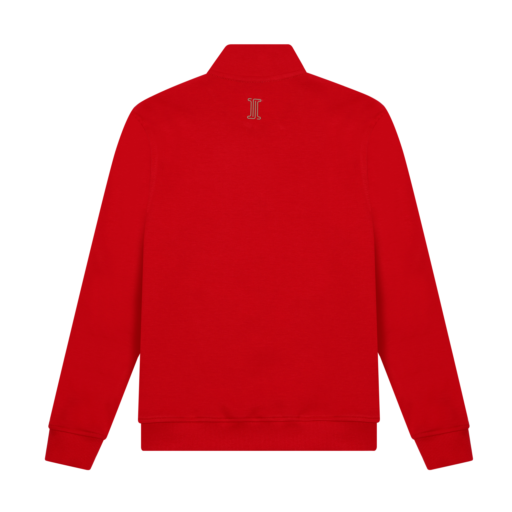 Inferis Obsidian Zip-Up Enfants Rood Productfoto Achteraanzicht