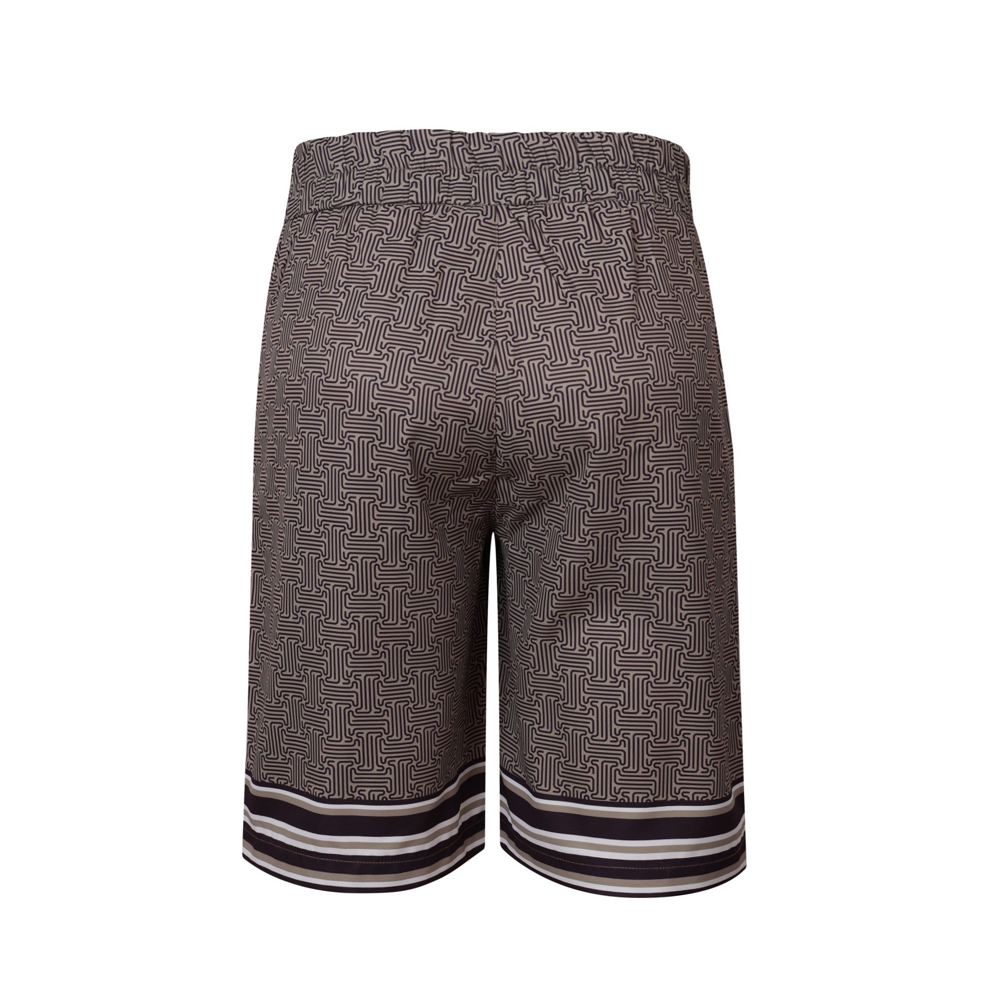Inferis Riviera Maze Set Shorts Bruin. Achterkant