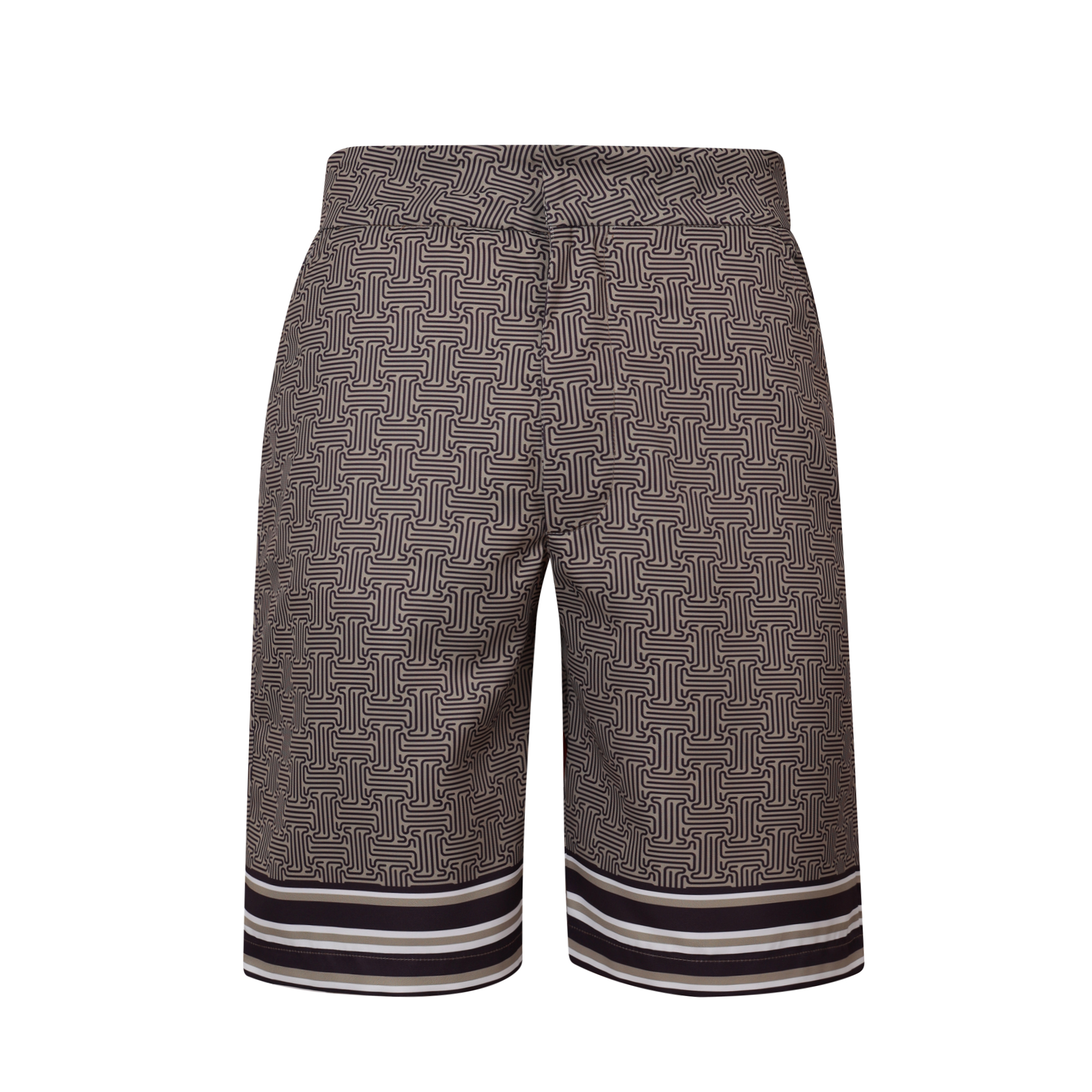 Inferis Riviera Maze Set Shorts Bruin. Voorkant